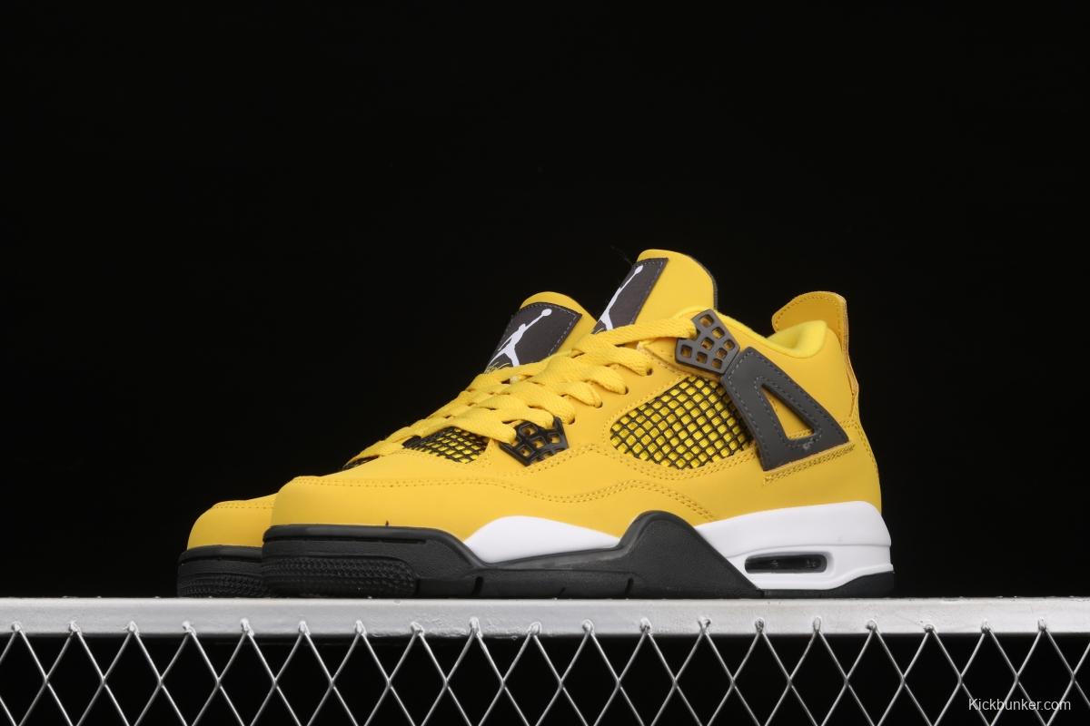 Air Jordan 4 Lightning Yellow Battery 314254-702