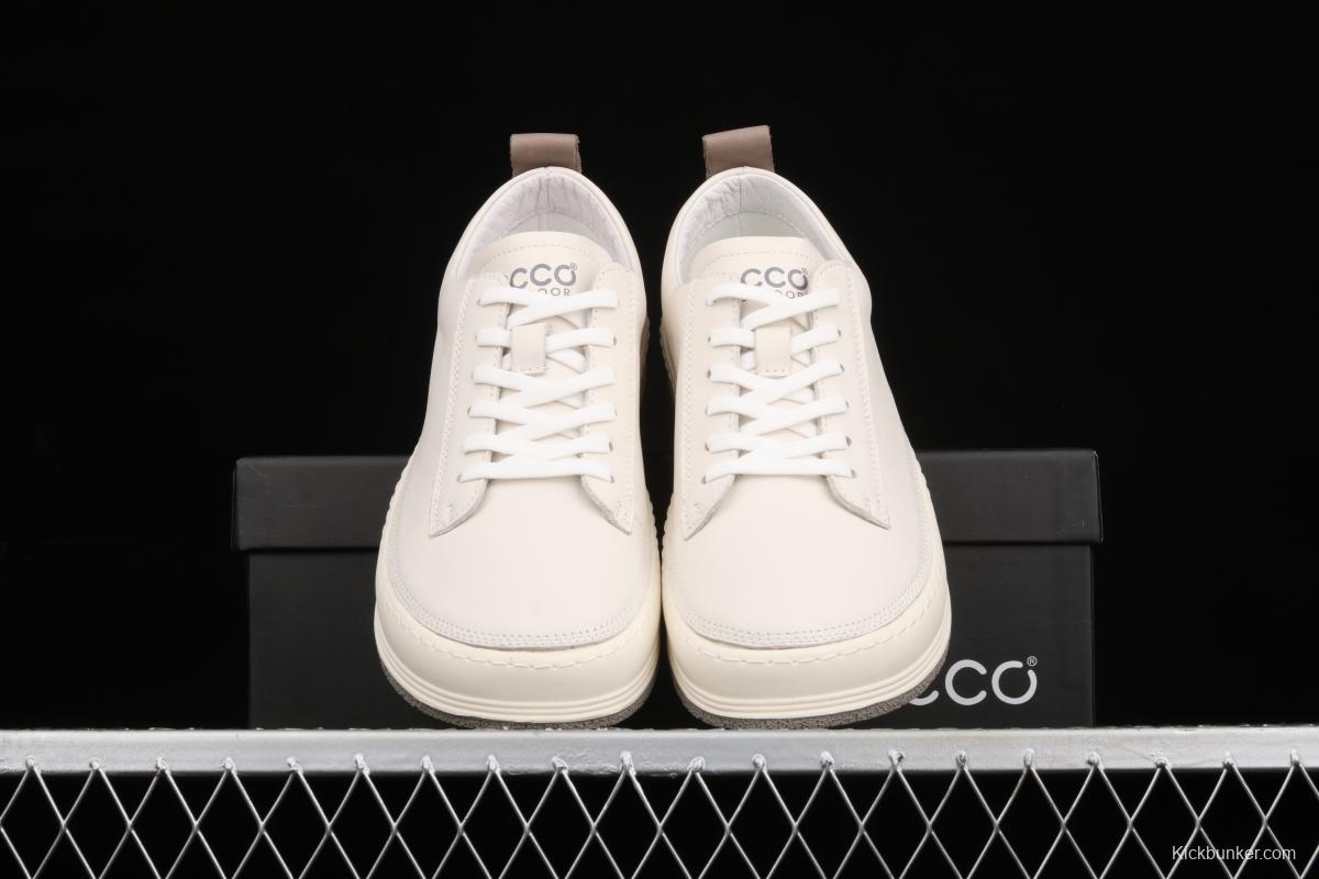 ECCO2021 Ruoku No. 8 Jianbu series spring and summer new fashion youth lace-up casual sports shoes 88013801002