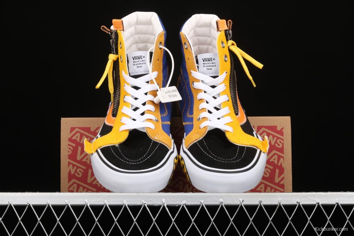 Vans SK8-Hi deconstructs 3. 0 spliced Vulcanized Board shoes VN0A3WM15FG