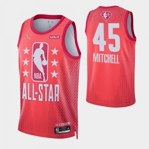 Adult 2022 All-Star Donovan Mitchell Maroon Jersey