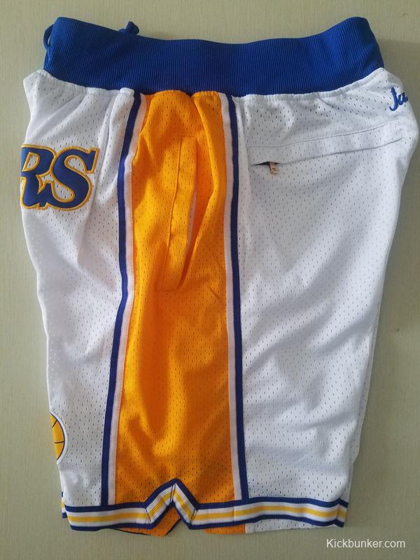 Golden State 1995-96 Throwback Classics Basketball Team Shorts