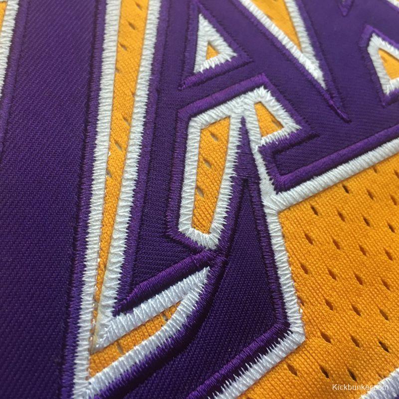 Men's Shaquille O'Neal Yellow Retro Classic Team Jersey