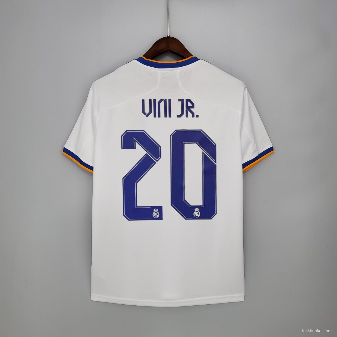 21/22 Real Madrid Final Version Home Soccer Jersey