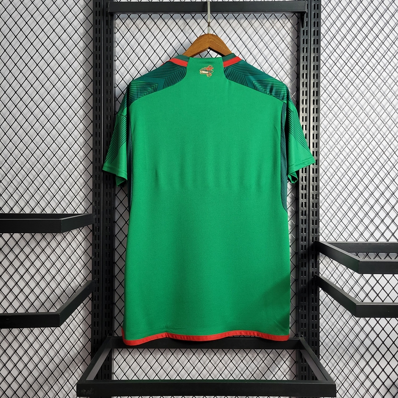 Retro 2022 Mexico Home Soccer Jersey