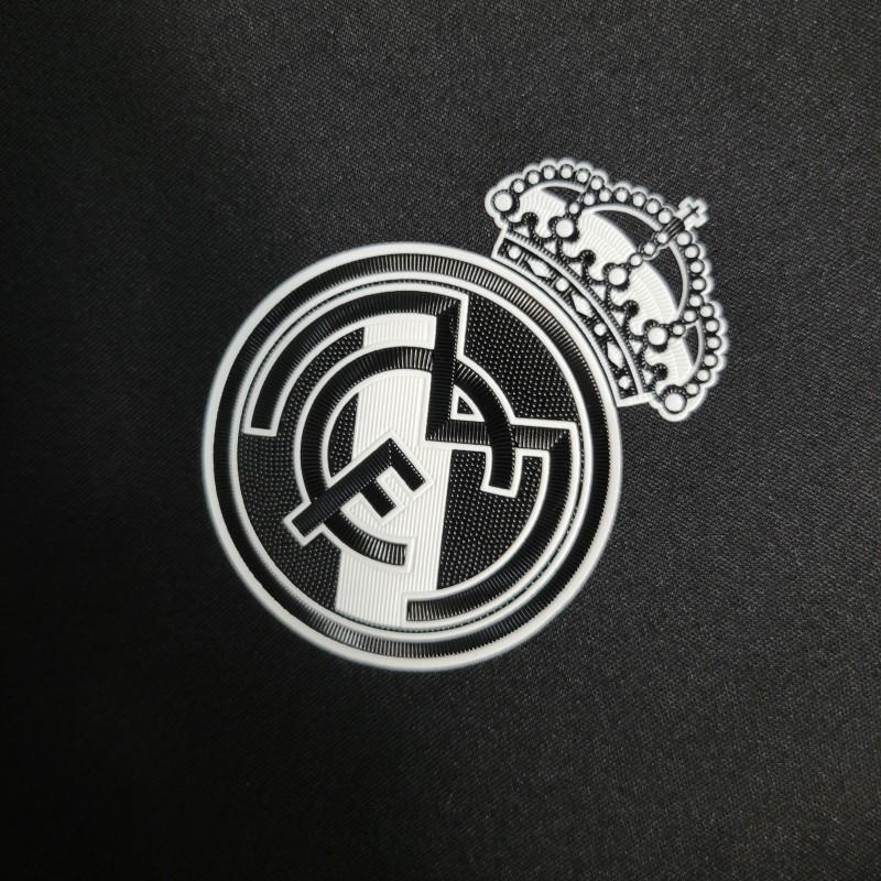 Retro16-17 Real Madrid Third Long Sleeve Jersey