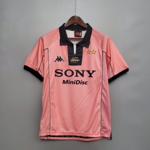 Retro 97/98 Juventus Away Pink Jersey