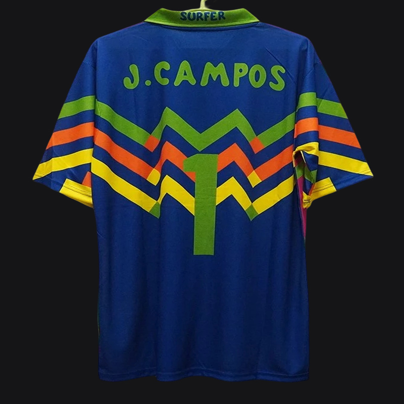Retro 1994 Mexico Jorge Campos Goalkeeper Pink Jersey