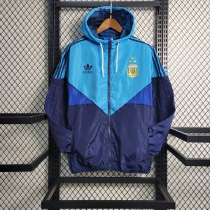 2023 Argentina Navy Blue Windbreaker