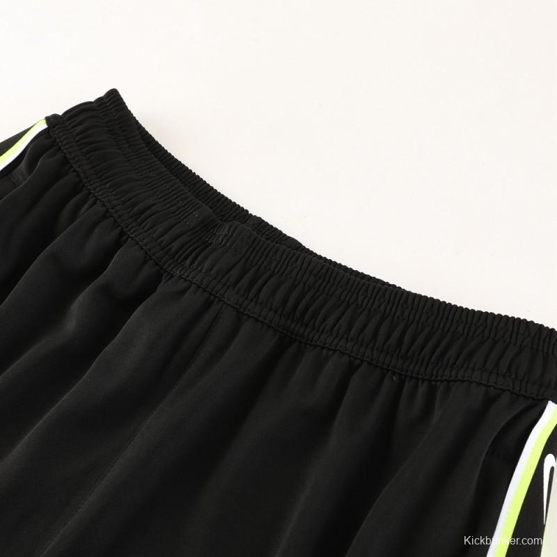 23/24 NIKE Black Short Sleeve Jersey+Pants