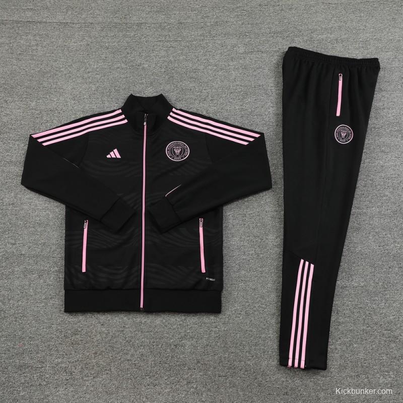 23/24 Inter Miami Black Full Zipper Jacket+Pants