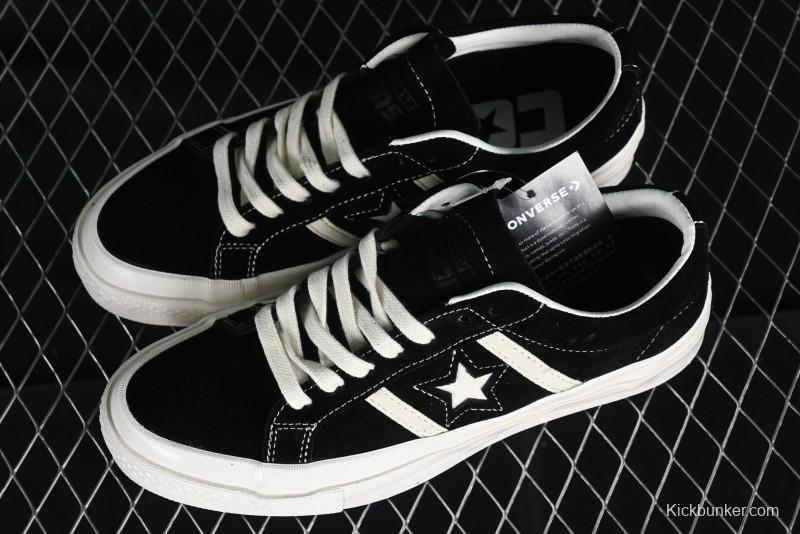Converse One Star Academy Pro Classic Black & White One Star Retro Casual Skate Shoes - A06426C