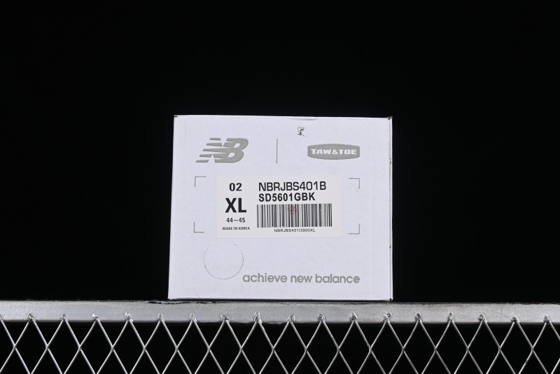 New Balance NB x TAW&TOE Collaboration Black Ultra-Soft Cloud Cushion Beach Sandals Flip Flops - SD5601GBK