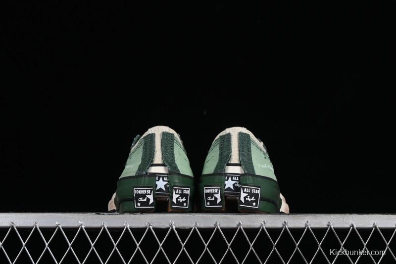 Feng Chen Wang Converse Chuck 70 Low Unisex Deconstructed Canvas Sneakers - A07636C