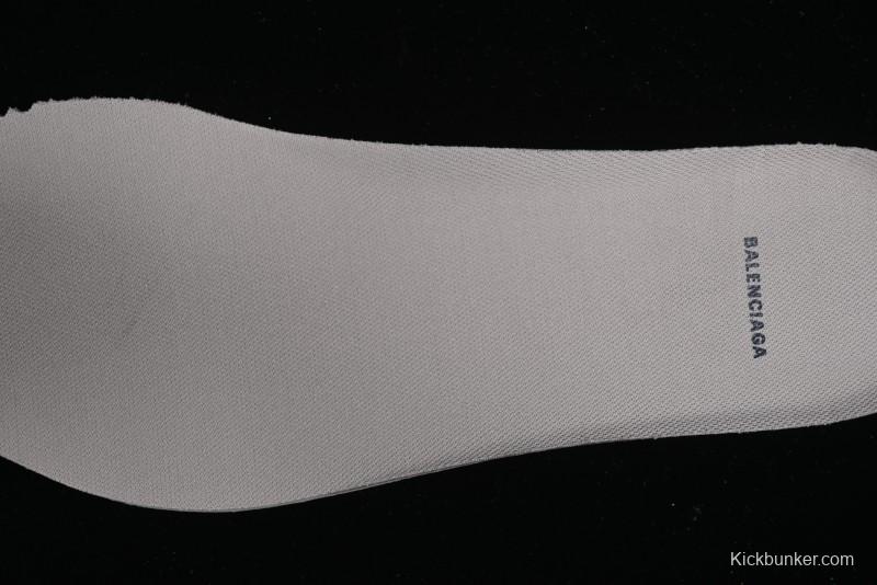 Balenciaga Phantom Sneaker 10th Generation Lace-Up Running Shoes with Transparent Heel Strap - W3XL51269