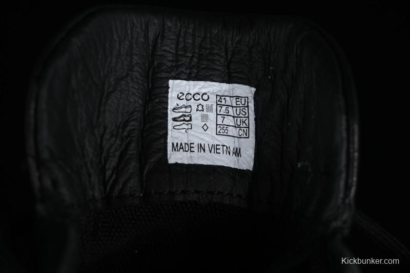 Ecco Pure Color Block Slip-Resistant耐磨耐磨运动鞋 41522801001