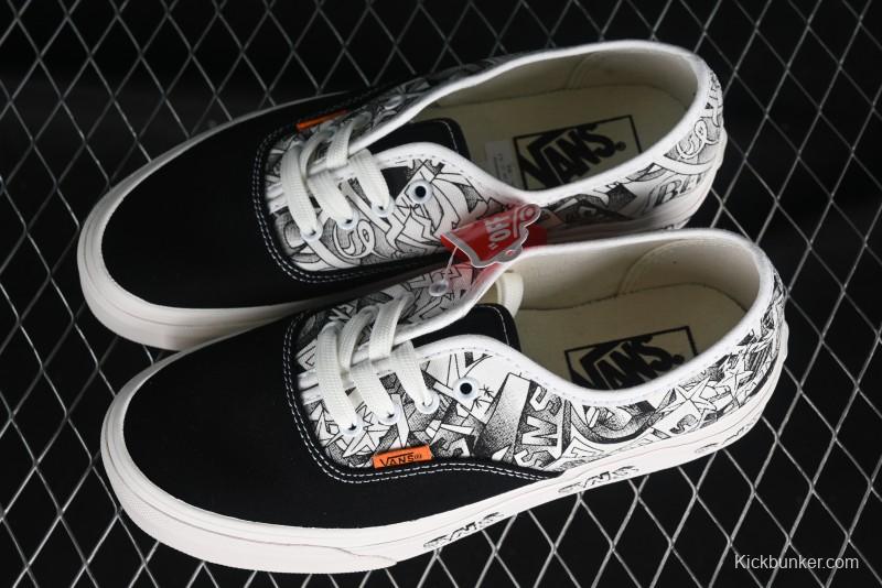 Vans Og Authentic Lx Low-Top Casual Skate Shoes - VN0A4BV9676