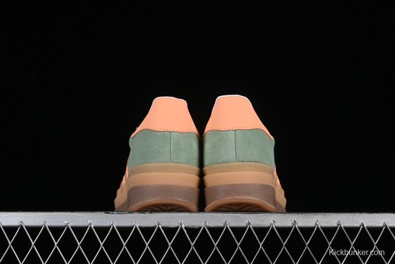 Adidas Originals Gazelle Bold IH7495 Low-Top Sneakers with Thick Sole for Casual Wear Anti-Slip and Durable - IH7495