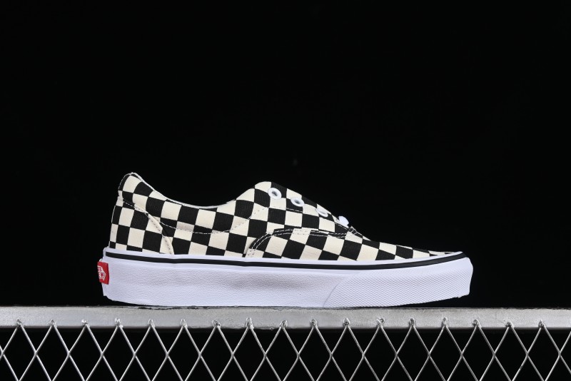 Vans Authentic Golden Coast Classic Checkerboard Slip-On Canvas Shoes - VN0A4BV4R6R