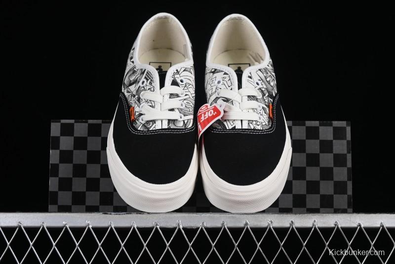 Vans Og Authentic Lx Low-Top Casual Skate Shoes - VN0A4BV9676