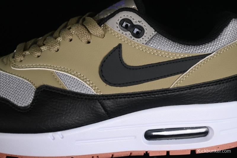 Nike Air Max 1 Retro Running Shoes with Half-Sole Air Cushion - FB9660-003