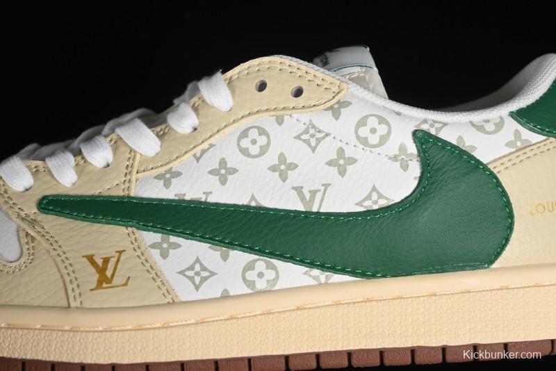 Nike Air Jordan 1 Low OG SP Travis Scott x Fragment Design Collaboration Sneakers - LX1988-300