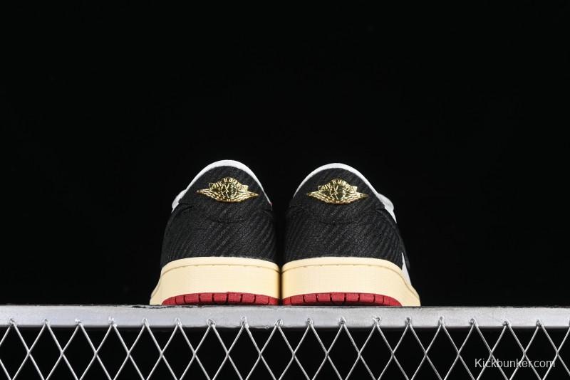 Nike Trophy Room x Jordan 1 Low OG "Away" Casual Sneakers - FN0432-100