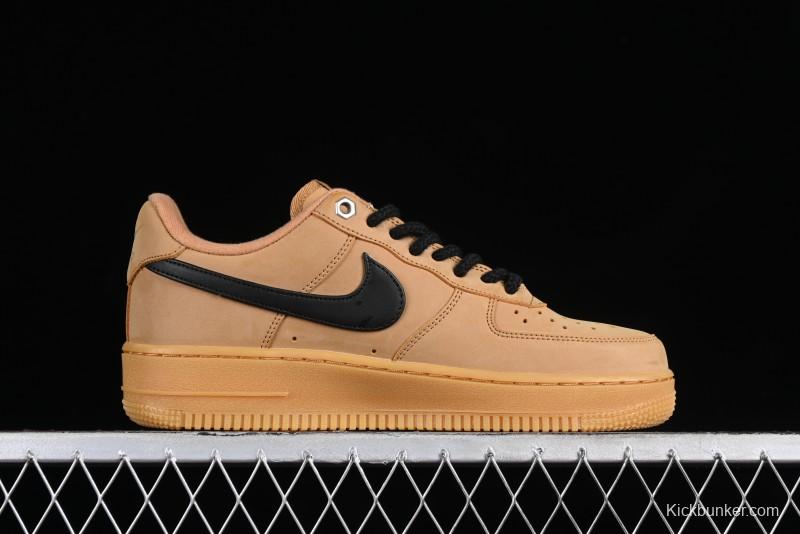 Nike Air Force 1 '07 Low Wheat Low-Top Sneakers - FZ7372-200