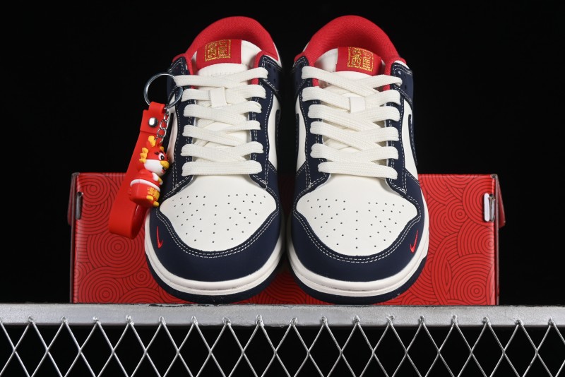 Nike SB Dunk Low Chinese New Year Limited - Black Dragon God Anniversary High-End Custom Low-Top Casual Skate Shoes - XP3802-953
