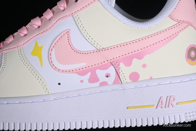 Nike Air Force 1 '07 Low Macaron Sauce Casual Sneakers - DV2920-123