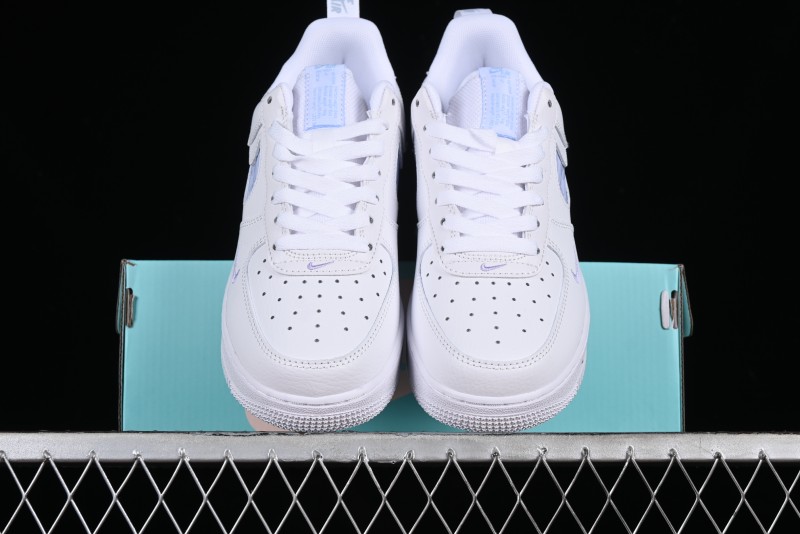 Nike Air Force 1 '07 Low Hazy Purple Casual Sneakers with Full-Length Air Solo Cushion - FB8971-800