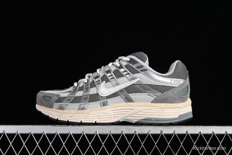 Nike P-6000 Retro Casual Sneakers with Lightweight Design - FN7509-029