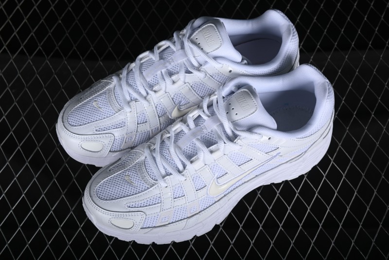 Nike P-6000 PRM Retro Casual Sneakers with Lightweight Design - BV1021-102