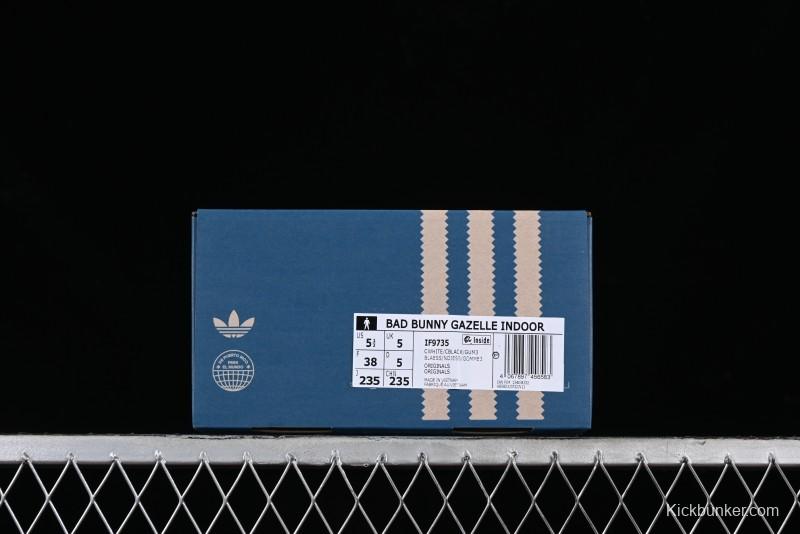 Adidas Originals Gazelle Indoor Bad Bunny Retro Casual Non-Slip Low-Top Sneakers - IF9735