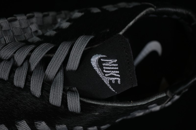 Nike Air Footscape Woven Asymmetrical Weave Slip-Resistant Low-Top Lifestyle Sneakers - FB1959-001