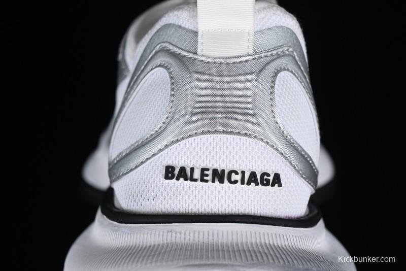 Balenciaga Circuit Lightweight Distressed Print Round-Toe Fashion Casual Shoes - WFLGY0523