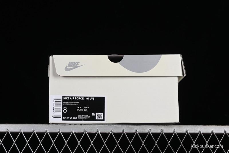 Nike Air Force 1 '07 Low TED x Portland Collaboration Sneakers with Small Swoosh - DD8959-708