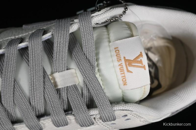 Nike SB Dunk Low LV Collaboration - Beige Grey Lamborghini Anniversary Custom Low-Top Casual Sneakers - FC1688-191