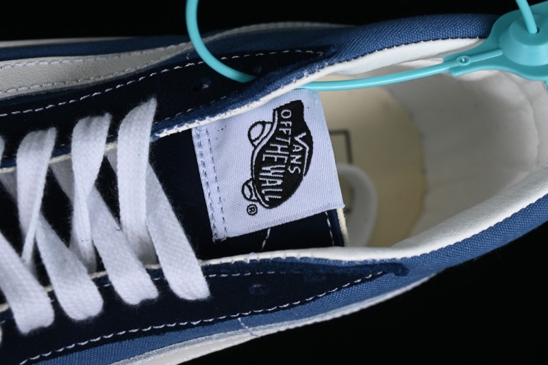 Vans Sk8-Mid Navy Blue Mid-Top Retro Classic Casual Canvas Shoes - VN0A391F5TU