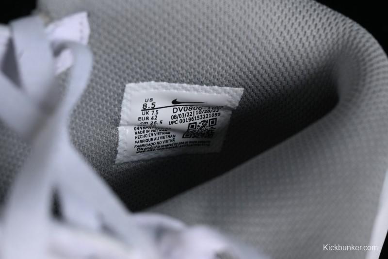 Nike Air Force 1 '07 Mid Casual Sneakers in White-Grey - DV0806-100