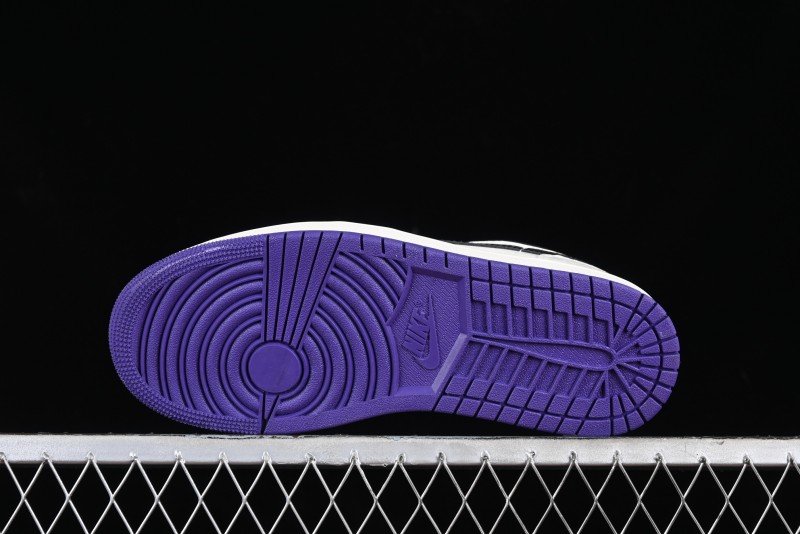 Nike Air Jordan 1 Low "Purple" Casual Sneakers - HF5759-101