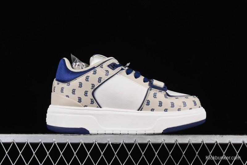 MLB Chunky Liner New York Yankees Lightweight Platform Sneakers with 6cm Height Increase - 3ASXLM13N43BGL