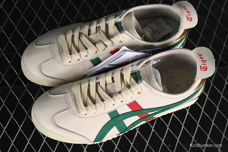 Onitsuka Tiger Mexico 66 Low-Top Leather Sneakers for Casual Running - 1183B511-200