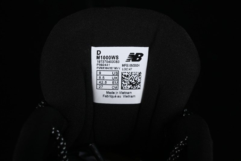 New Balance 1000 Series Retro Dad Style Low-Top Casual Running Shoes - M1000WS