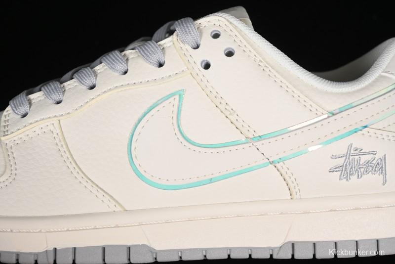 Nike SB Dunk Low Stussy Anniversary Custom Low-Top Casual Sneakers - XY1688-002