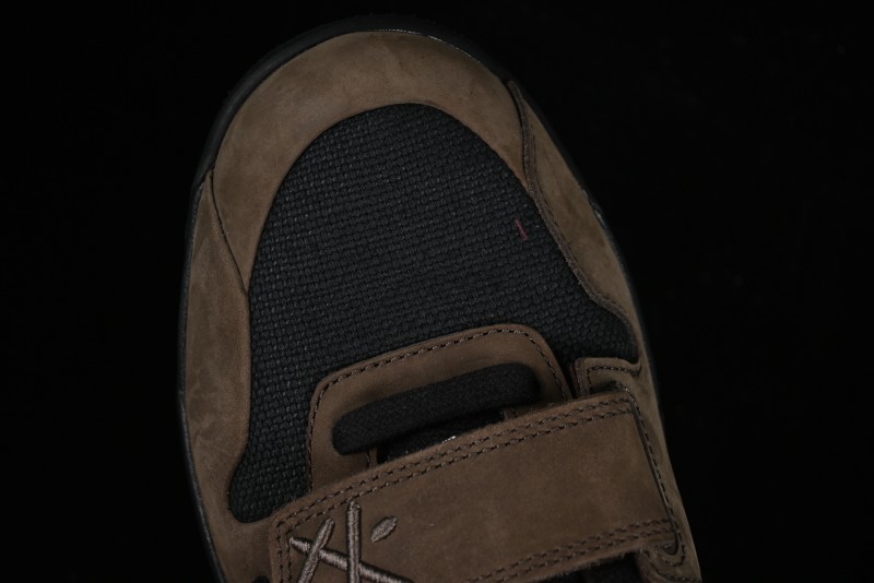 Nike Travis Scott x Jordan Cut The Check AJ1 Basketball Shoes with Velcro Design - FZ8117-204