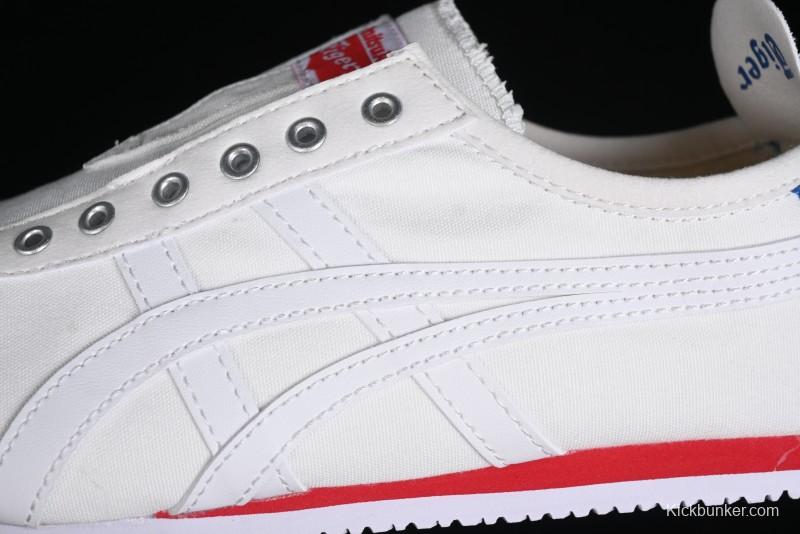 OnitsukaTiger Mexico 66 Low-Top Canvas Casual Running Shoes - D3KON-100