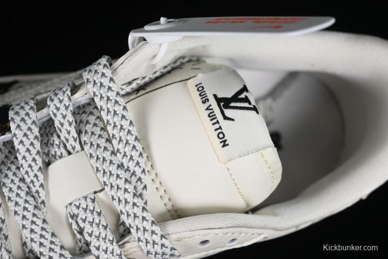 Nike Travis Scott x Fragment Design x Air Jordan 1 Low OG SP AJ1 LV Classic Black Gold Low-top Casual Sneakers - SJ2068-103