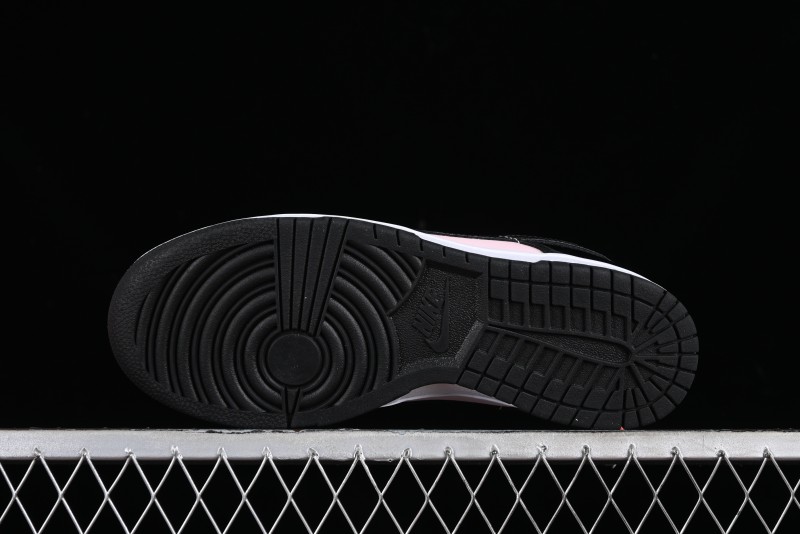 Nike Dunk Low SB Pink Black Casual Skate Shoes - DJ9955-600