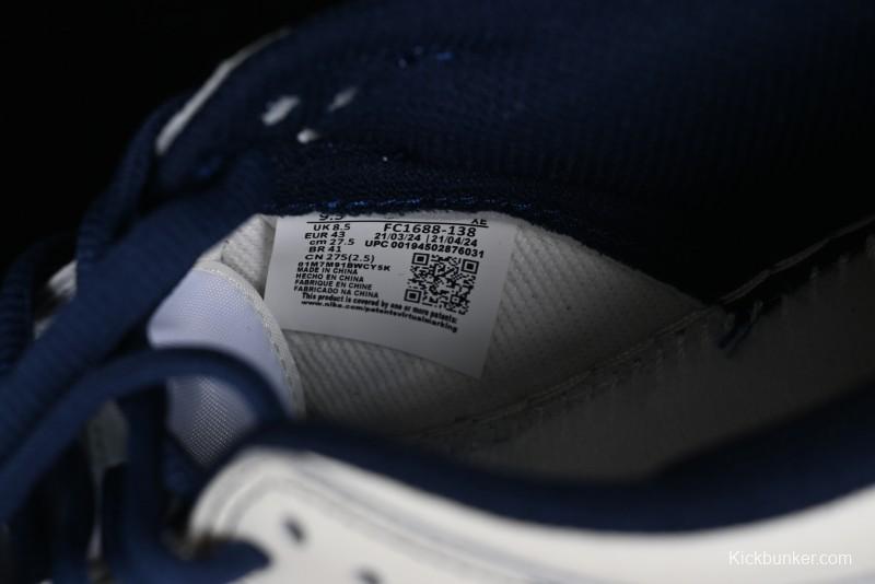 Nike SB Dunk Low UN Collaboration - Light Blue Swoosh Anniversary Custom Low-Top Casual Skate Shoes - FC1688-138