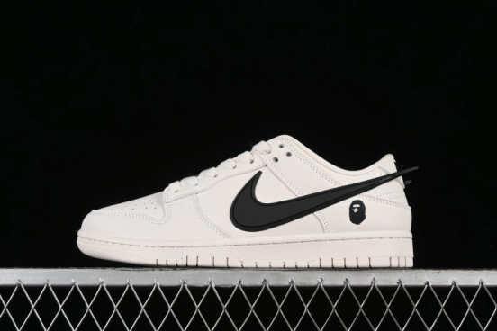 Nike SB Dunk Low x AMBUSH x BAPE Triple Collaboration Anniversary Edition Custom Low-Top Sneakers - XX2025-998